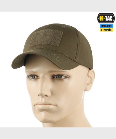  M-TAC БЕЙСБОЛКА ТАКТИЧНА ELITE FLEX РІП-СТОП DARK OLIVE